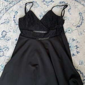 blue rain dress